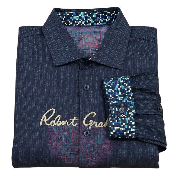 Robert Graham Other - Robert Graham Classic Fit Button-Down Shirt – 2XL Artistic style Geometric print